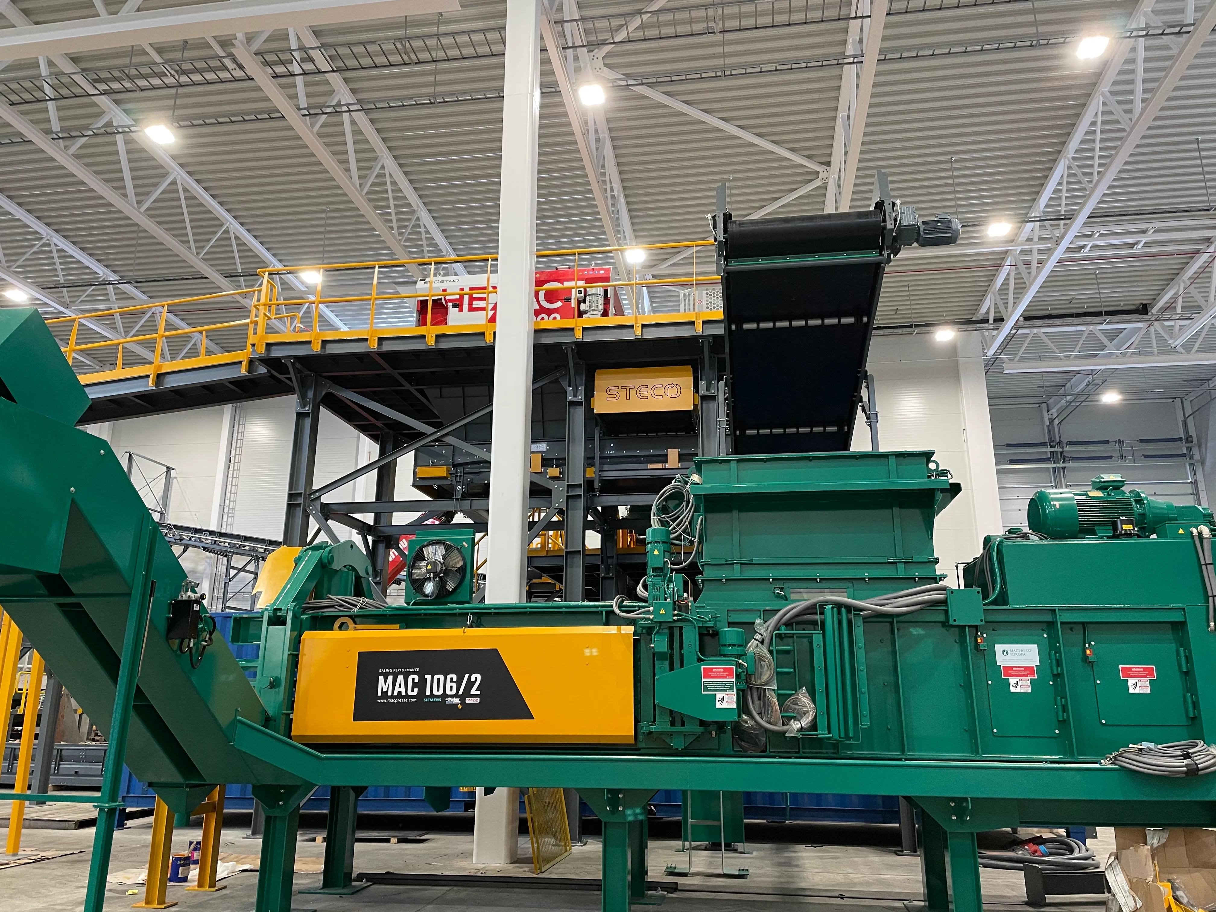 Macpresse 106/2 kanalpresse for interkommunalt selskap