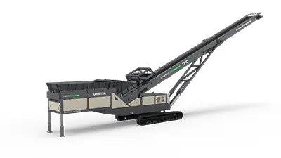 Terex Ecotec TFC 75 Organics Orbital – Mobilt gjenvinningsutstyr, levert av Terex Ecotec
